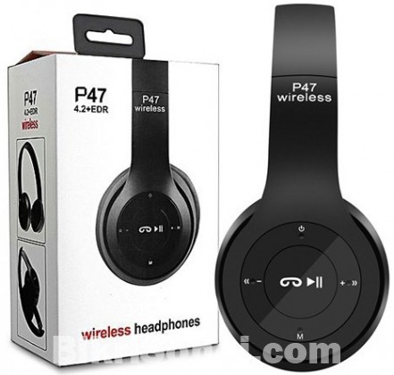 Bluetooth Headphone P47 with SD Card Slot